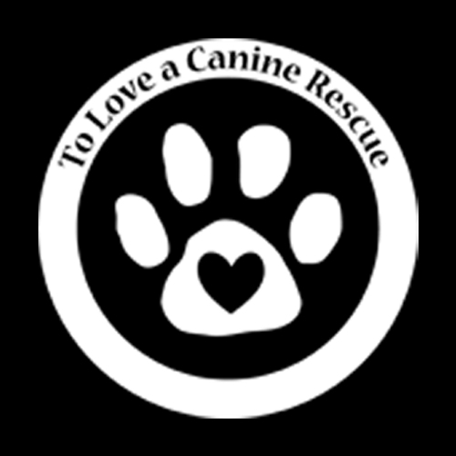Tlc To Love A Canine Dog Rescue White design artwork