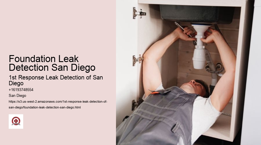 Foundation Leak Detection San Diego