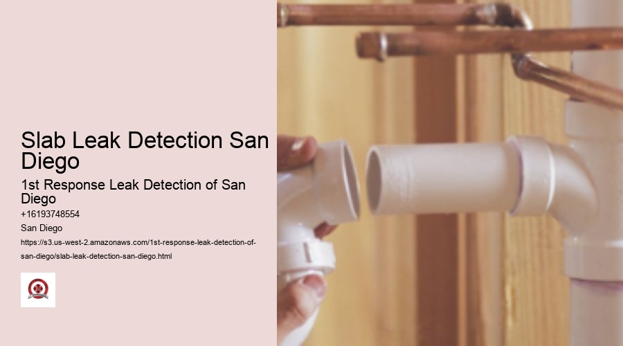 Slab Leak Detection San Diego