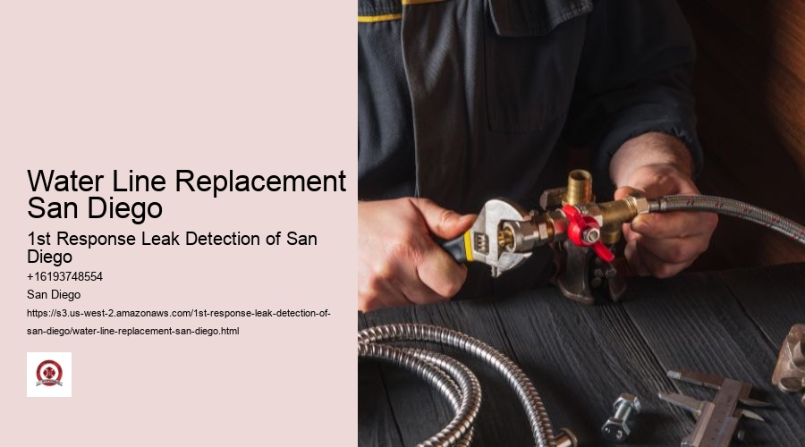 Water Line Replacement San Diego