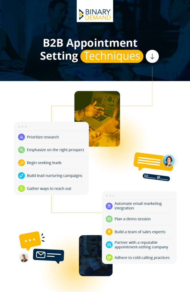 10 B2B Appointment Setting Techniques to Boost Conversions