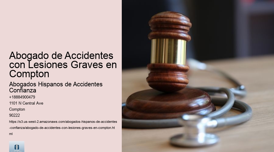 Abogado de Accidentes con Lesiones Graves en Compton