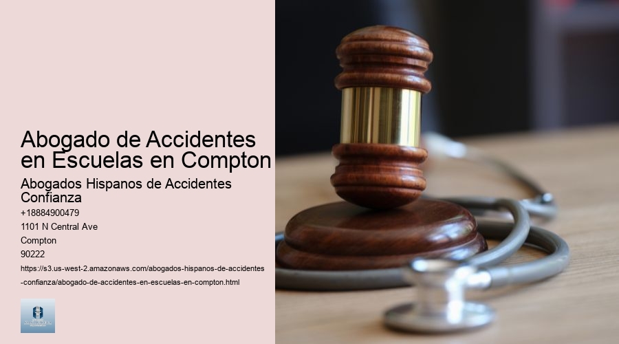 Abogado de Accidentes en Escuelas en Compton