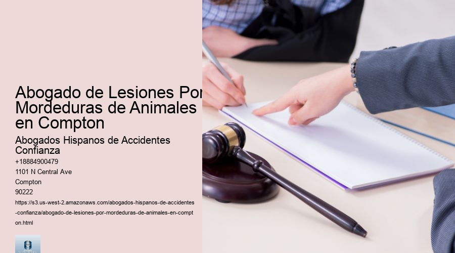 Abogado de Lesiones Por Mordeduras de Animales en Compton