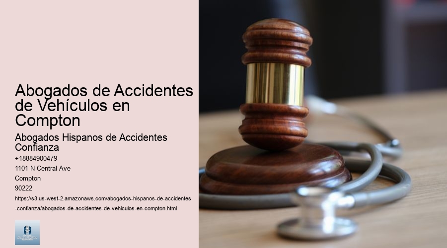 Abogados de Accidentes de Vehículos en Compton