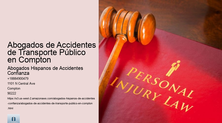 Abogados de Accidentes de Transporte Público en Compton