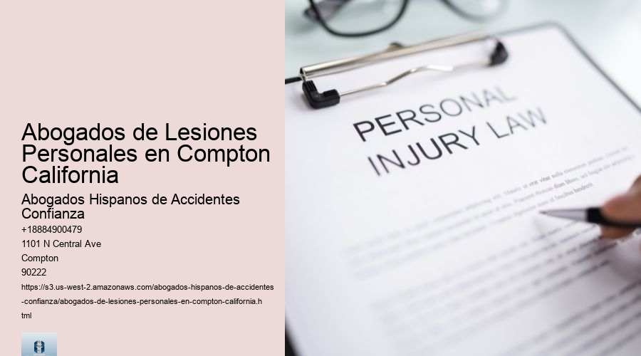 Abogados de Lesiones Personales en Compton California