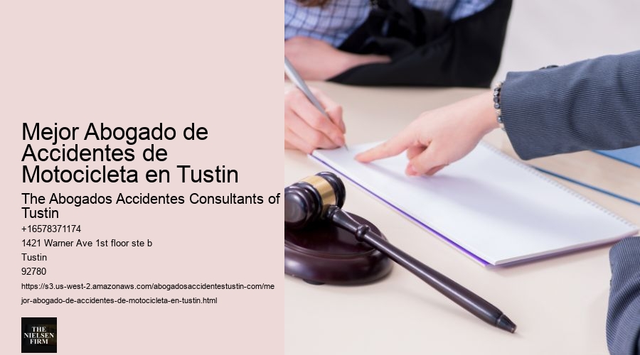 Mejor Abogado de Accidentes de Motocicleta en Tustin