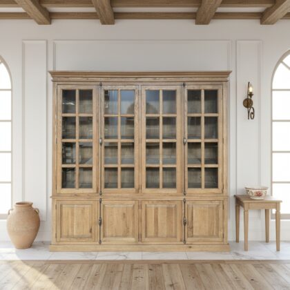Chateau Glass Top Cabinet