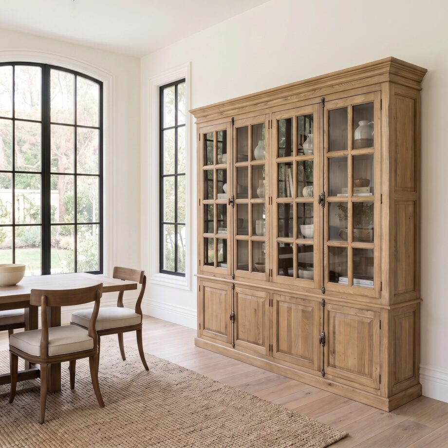 Chateau Glass Top Cabinet