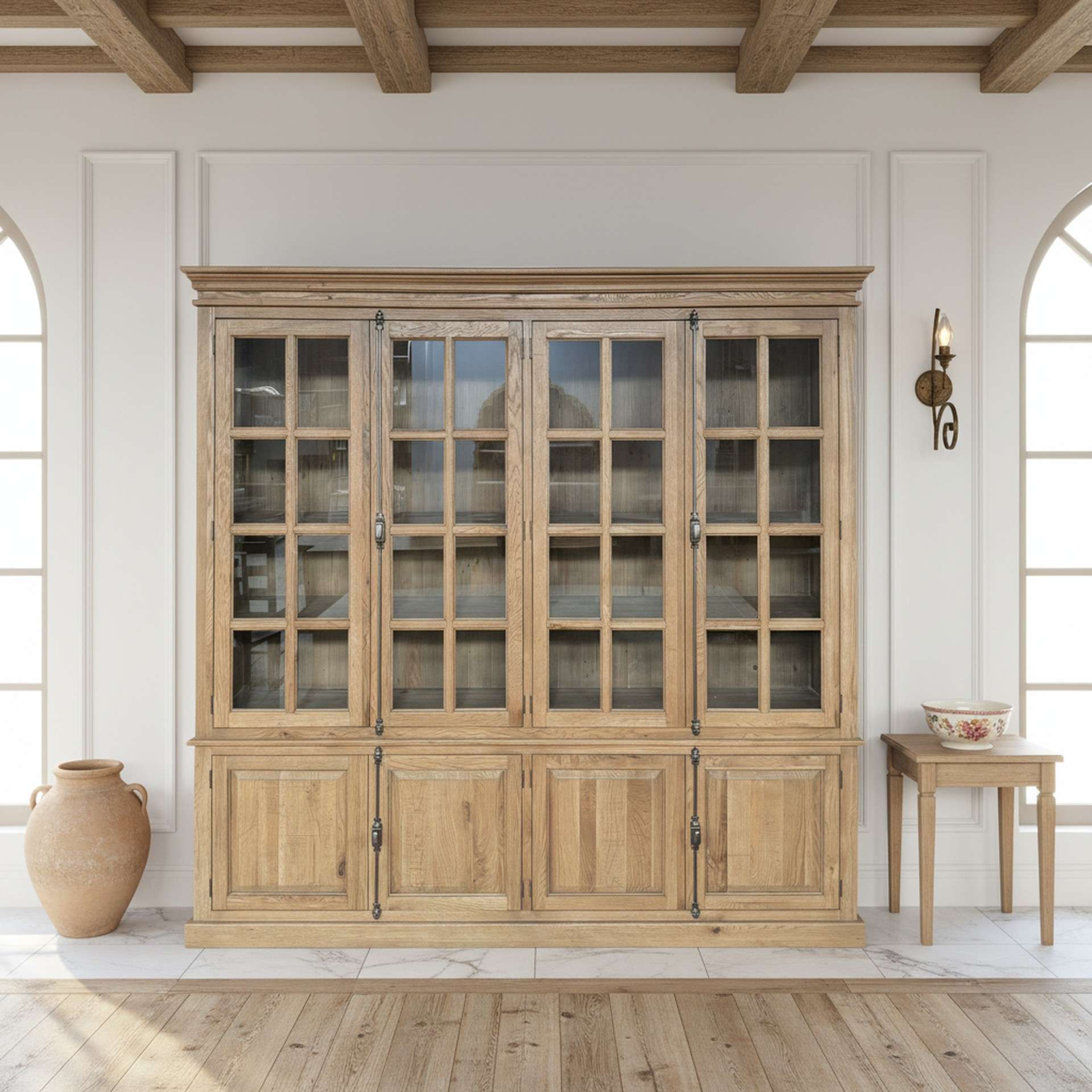 Chateau Glass Top Cabinet