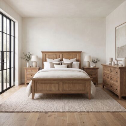 Ames 4 Piece Bedroom Set - Rhone