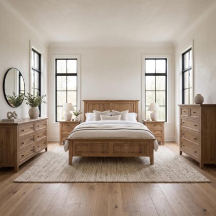 Ames 5 Piece Bedroom Set - Rhone