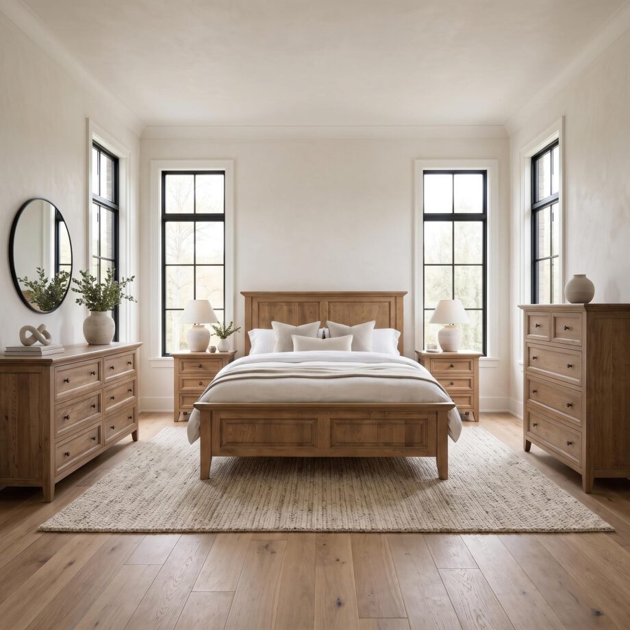 Ames 5 Piece Bedroom Set - Rhone