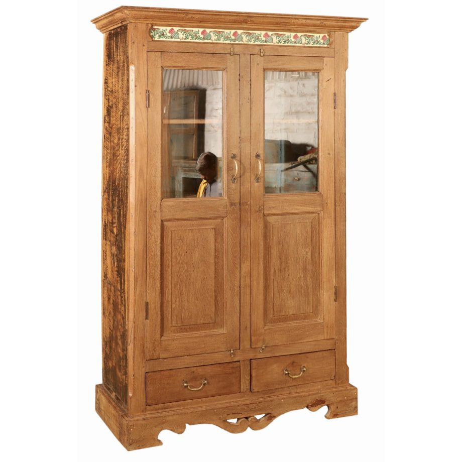 AT311 - Glass Top Cabinet