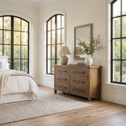Distressed Brown Brixton Dresser- Large