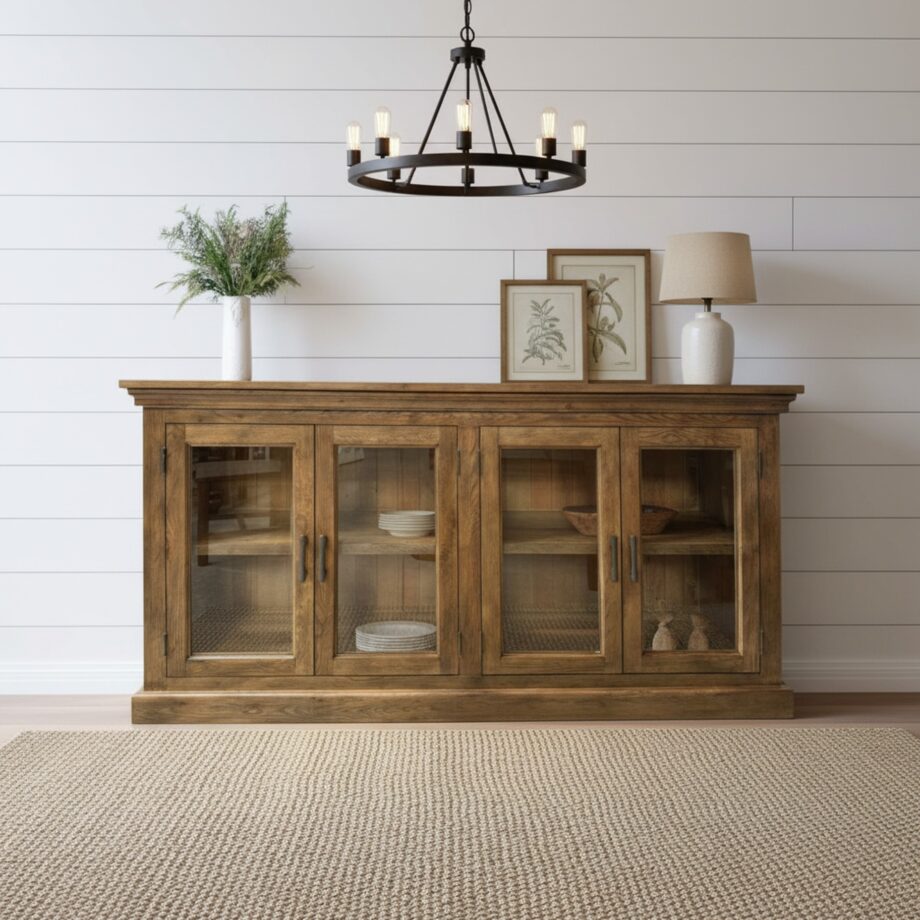 72" Distressed Brown Oslo