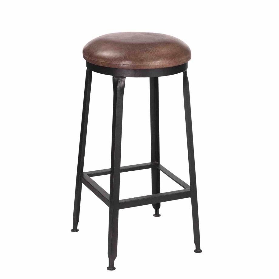 AP3047 - Leather Bar Stool