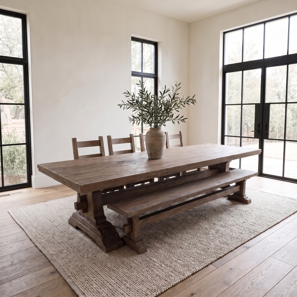 10' Monterey Oak Dining Set