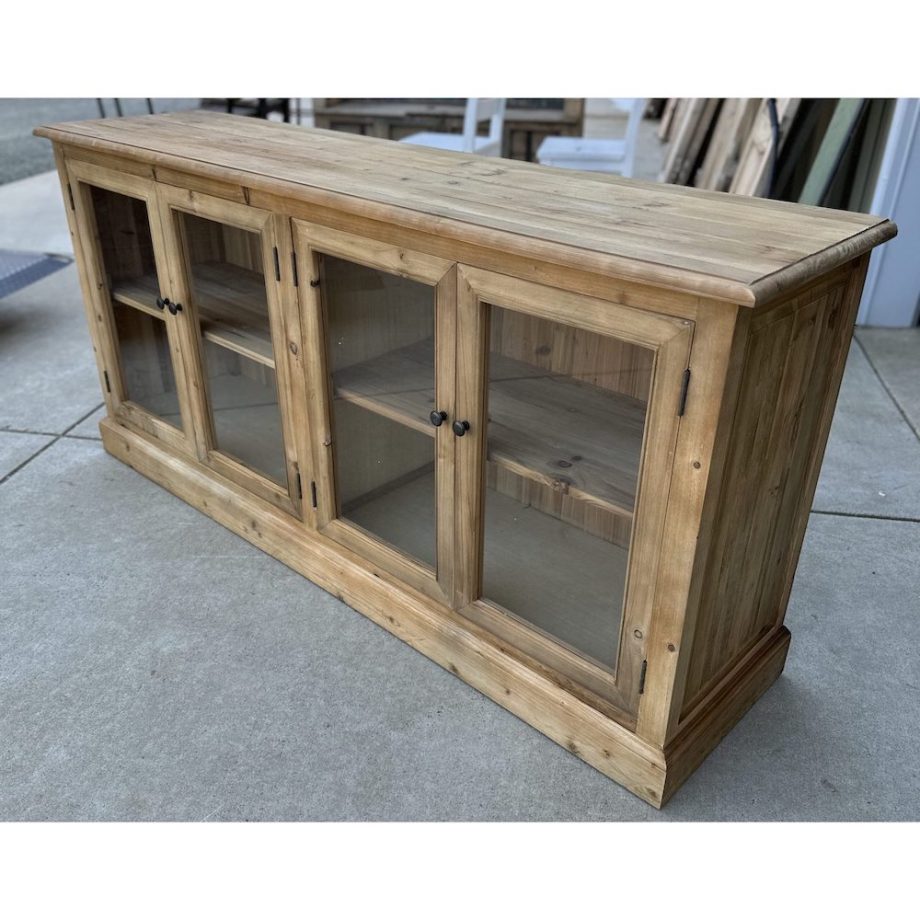 Reed Glass Console