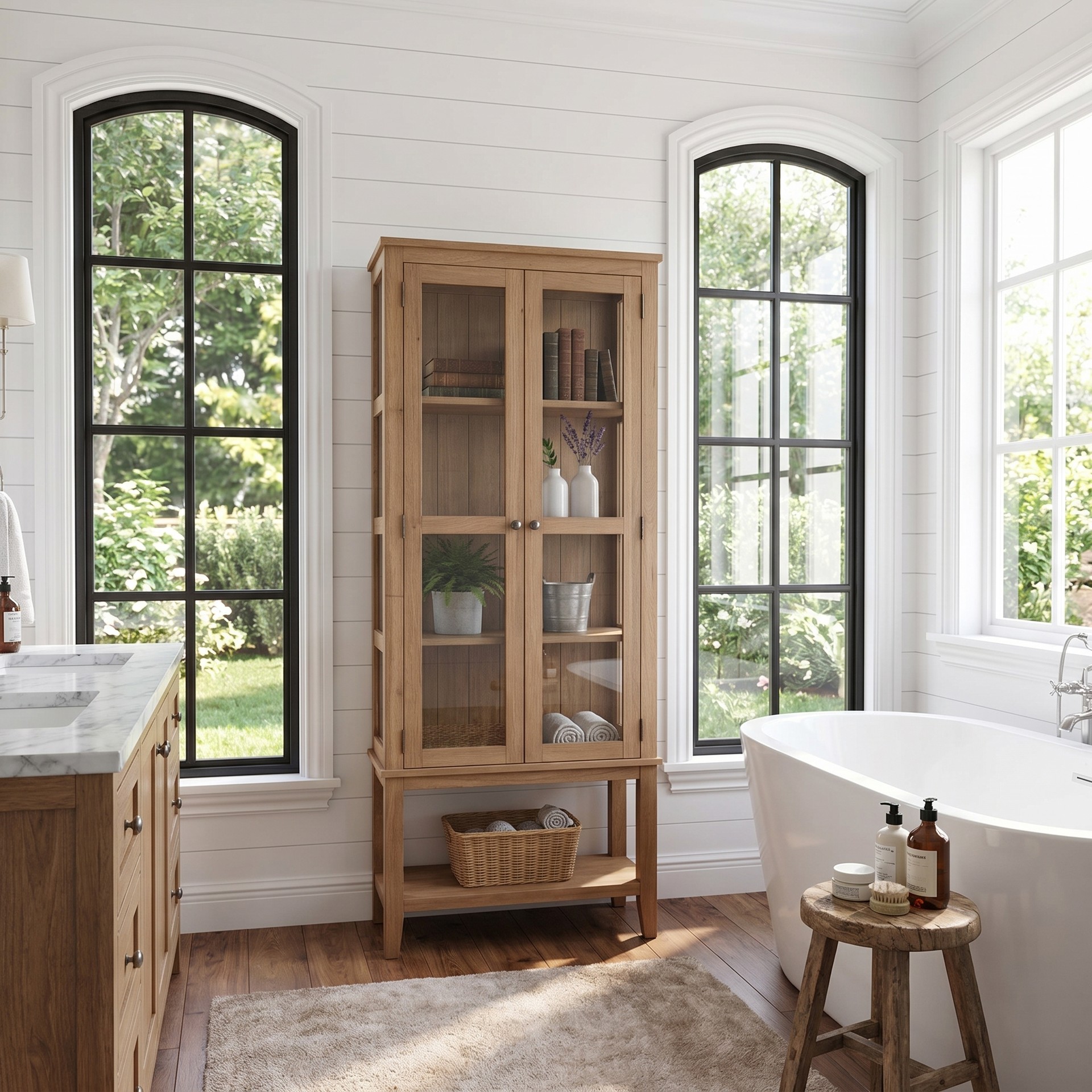 Palmer Glass Cabinet - Image 2