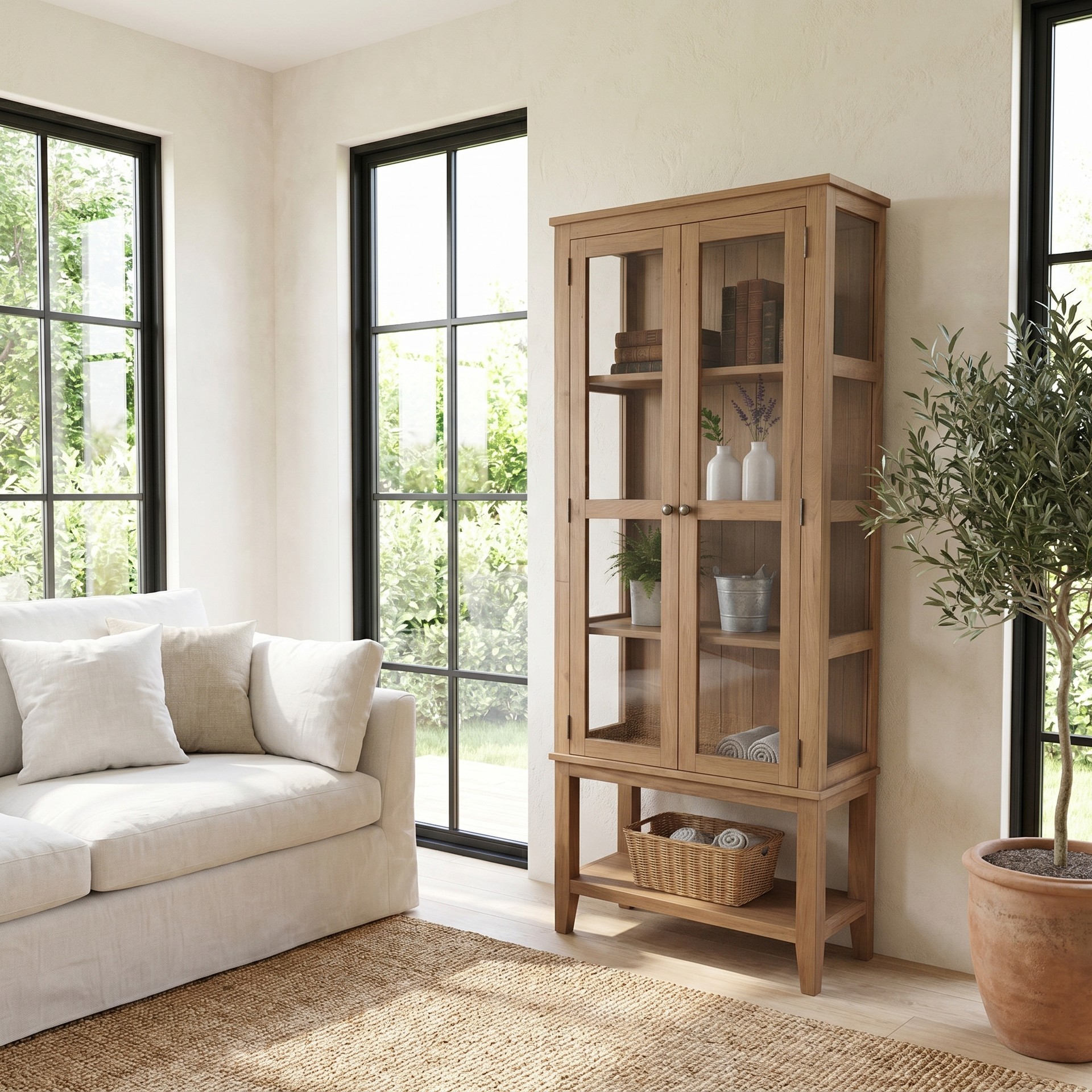 Palmer Glass Cabinet