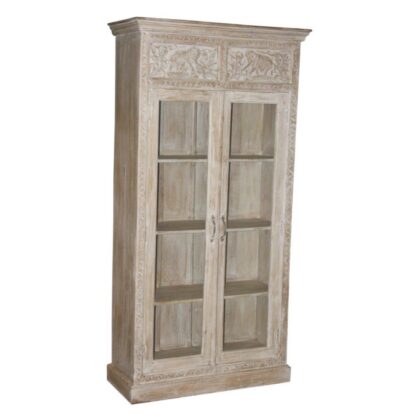 ASC327- Glass Front Cabinet