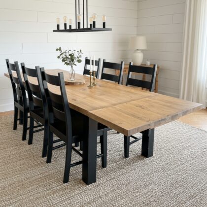 Dakota Pine Dining Set w/Extensions