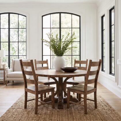 Devin Oak Dining Set