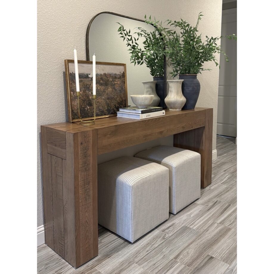 Newcastle Sofa Table - Rhone Oak