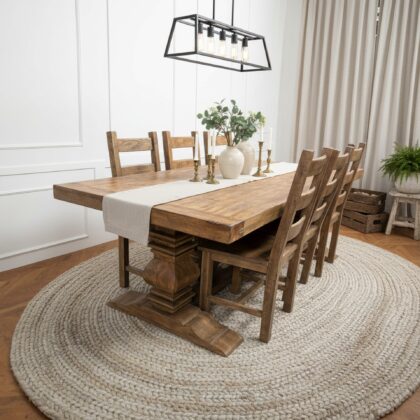 V1219-O - DB -Valencia Oak Dining Set