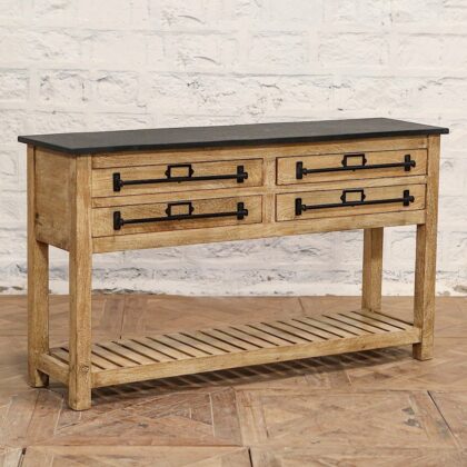 AP3776 - Stone Top Console Table