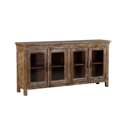 AM103-W - Glass Front Console