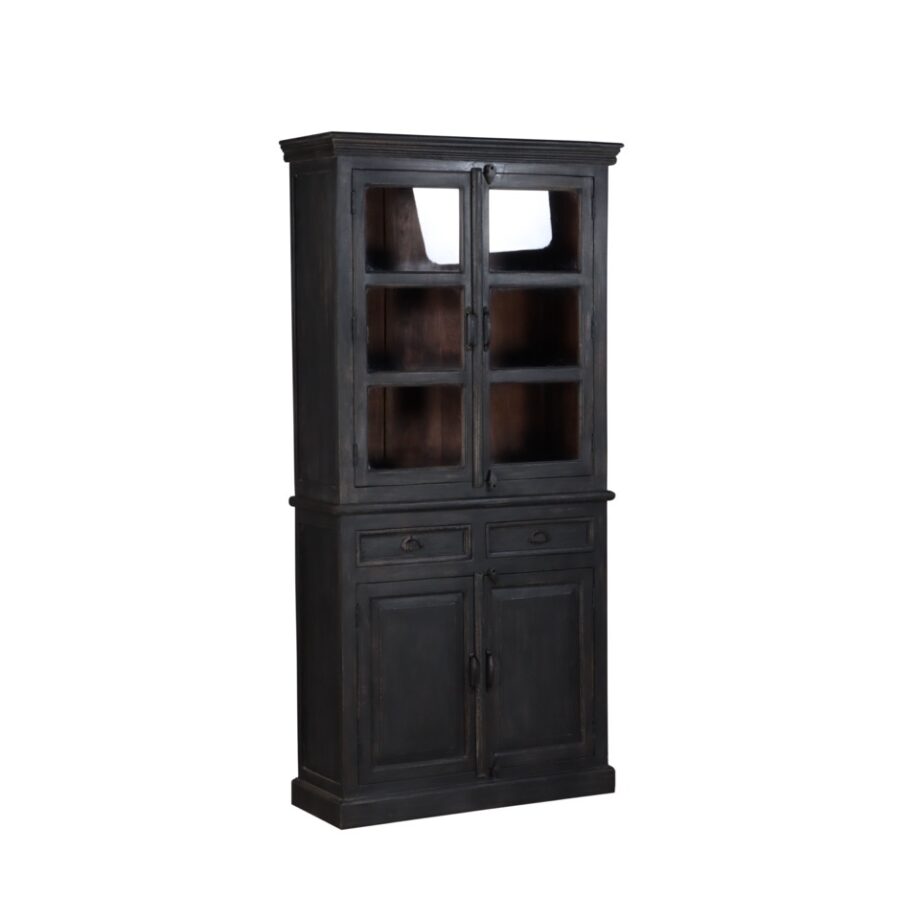 AM114-B - Glass Top Cabinet