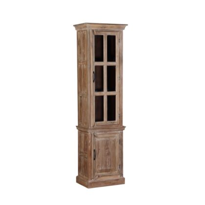 AM115 - Teak Single Door Cabinet