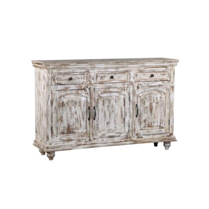 AM124-W - Three Drawer Sideboard