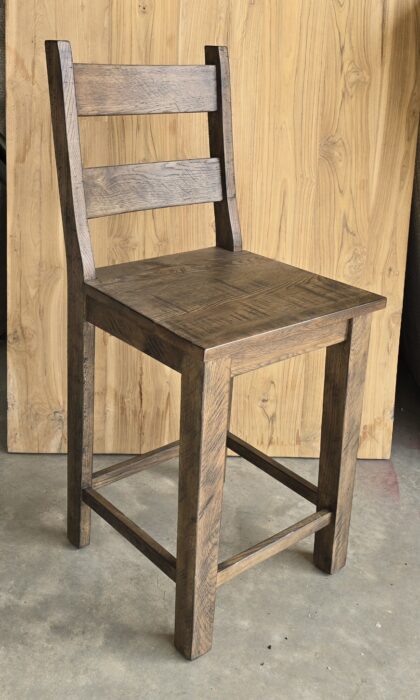 Oak Counter Chair