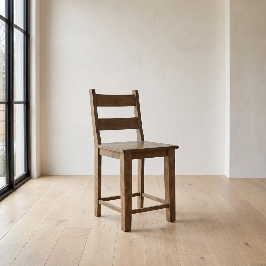 Liverpool Oak Counter Chair