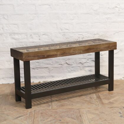 AP3793 - Glass Top Console Table