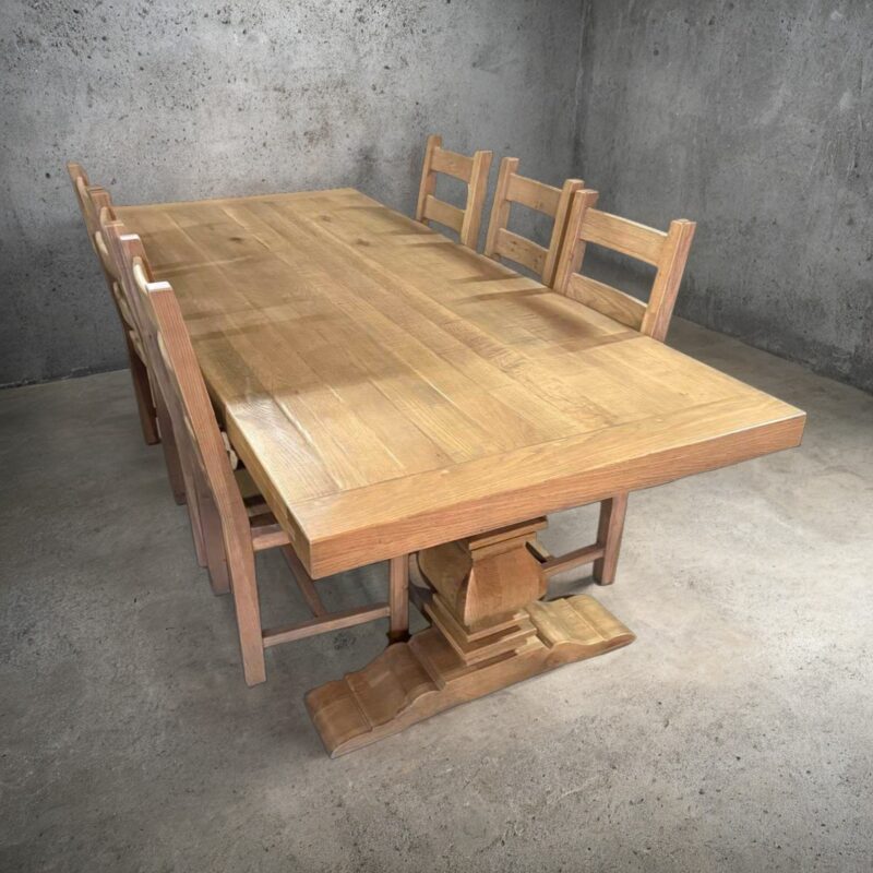 Valencia- Dining Set Rhone Oak