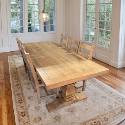 Valencia- Dining Set Rhone Oak