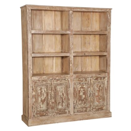 Four Door Open Cabinet