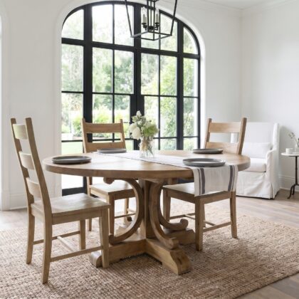 Devin Oak Dining Set