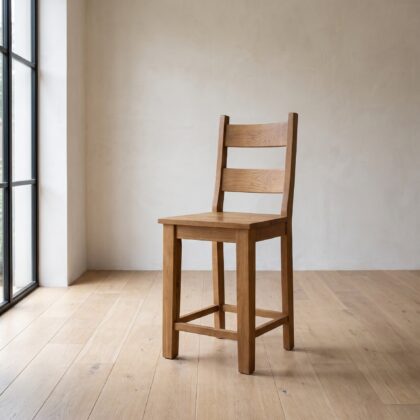 Liverpool Oak Counter Chair