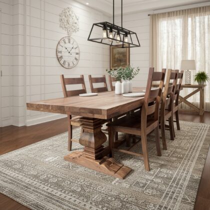 Valencia Walnut Dining Set