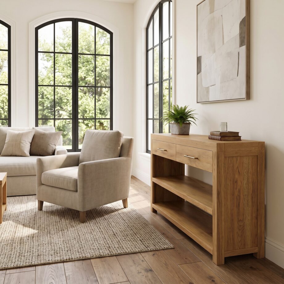Tribeca 2 Drawer Sofa Table