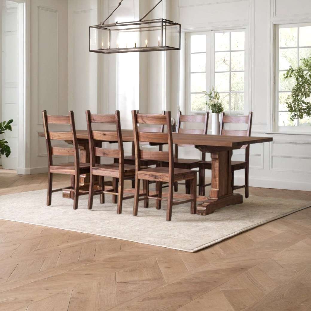 Walnut Mayfair Dining Set