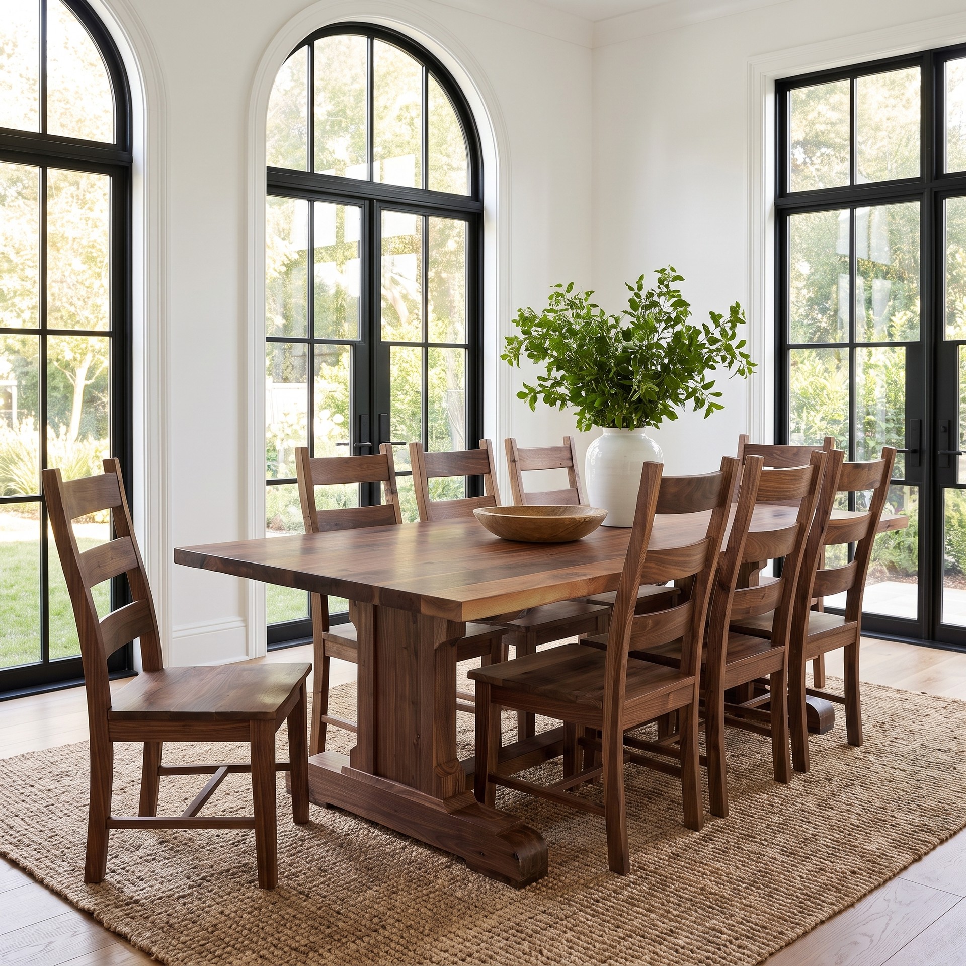 Walnut Mayfair Dining Set
