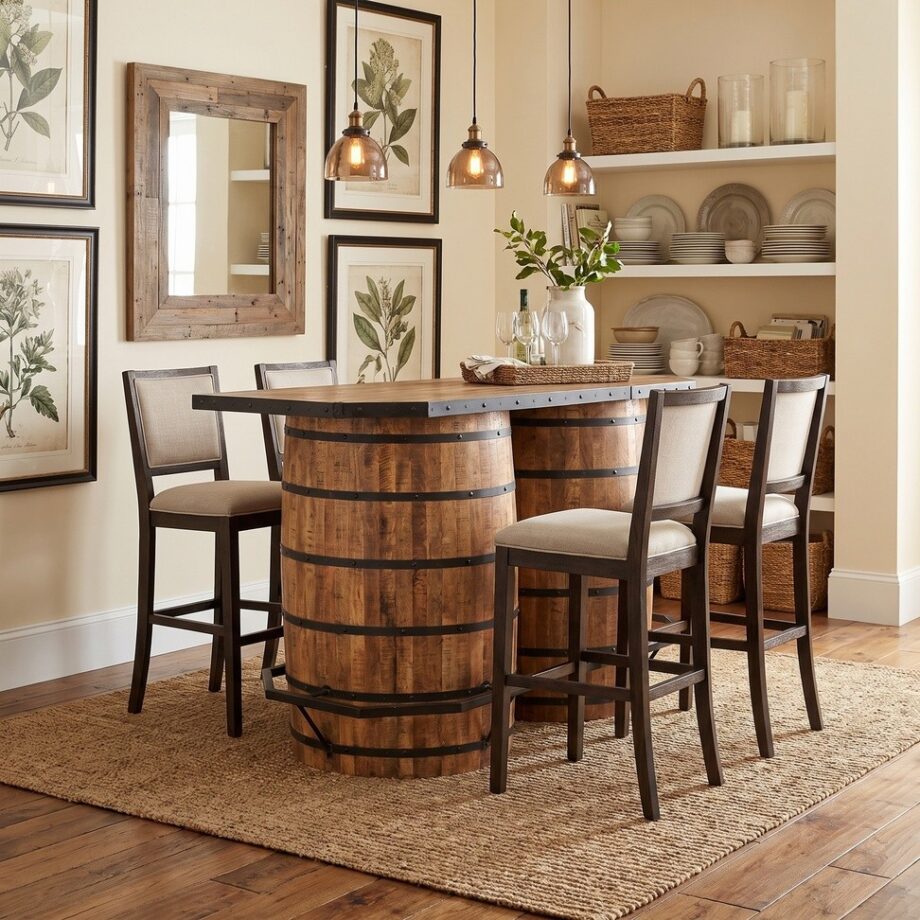 Wine Barrel Bar