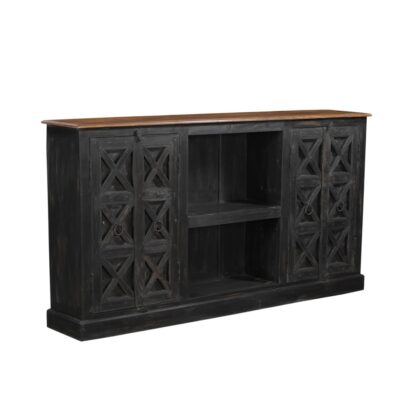 Four Door Media Cabinet